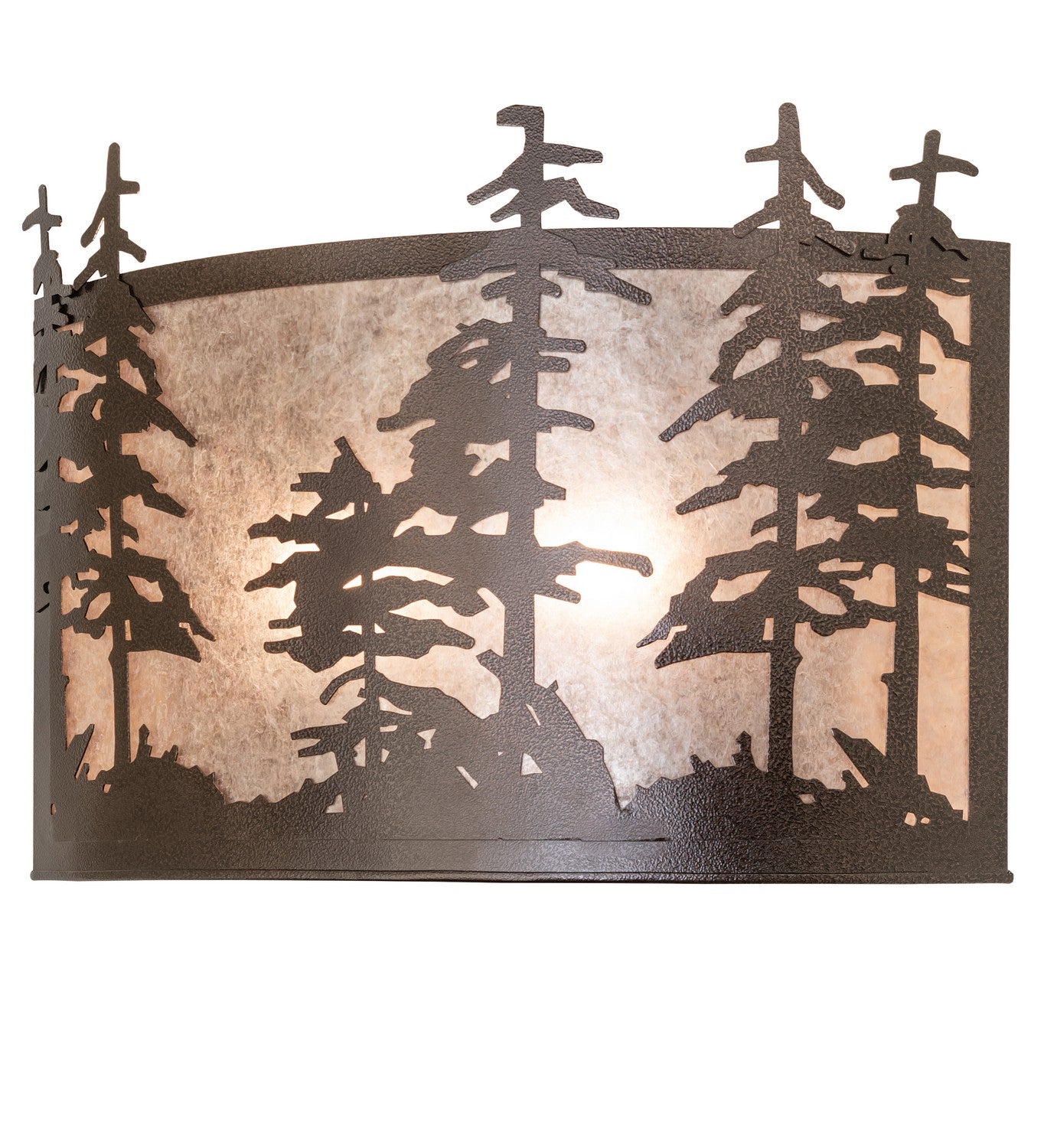 Meyda Tiffany - 266436 - Two Light Wall Sconce - Tall Pines - Copper Vein