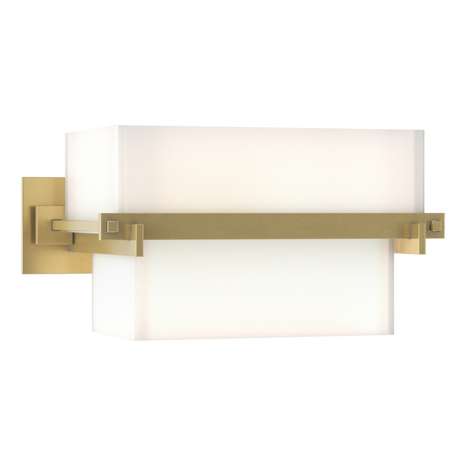 Hubbardton Forge - 207821-SKT-86-GG0105 - Two Light Wall Sconce - Kakomi - Modern Brass