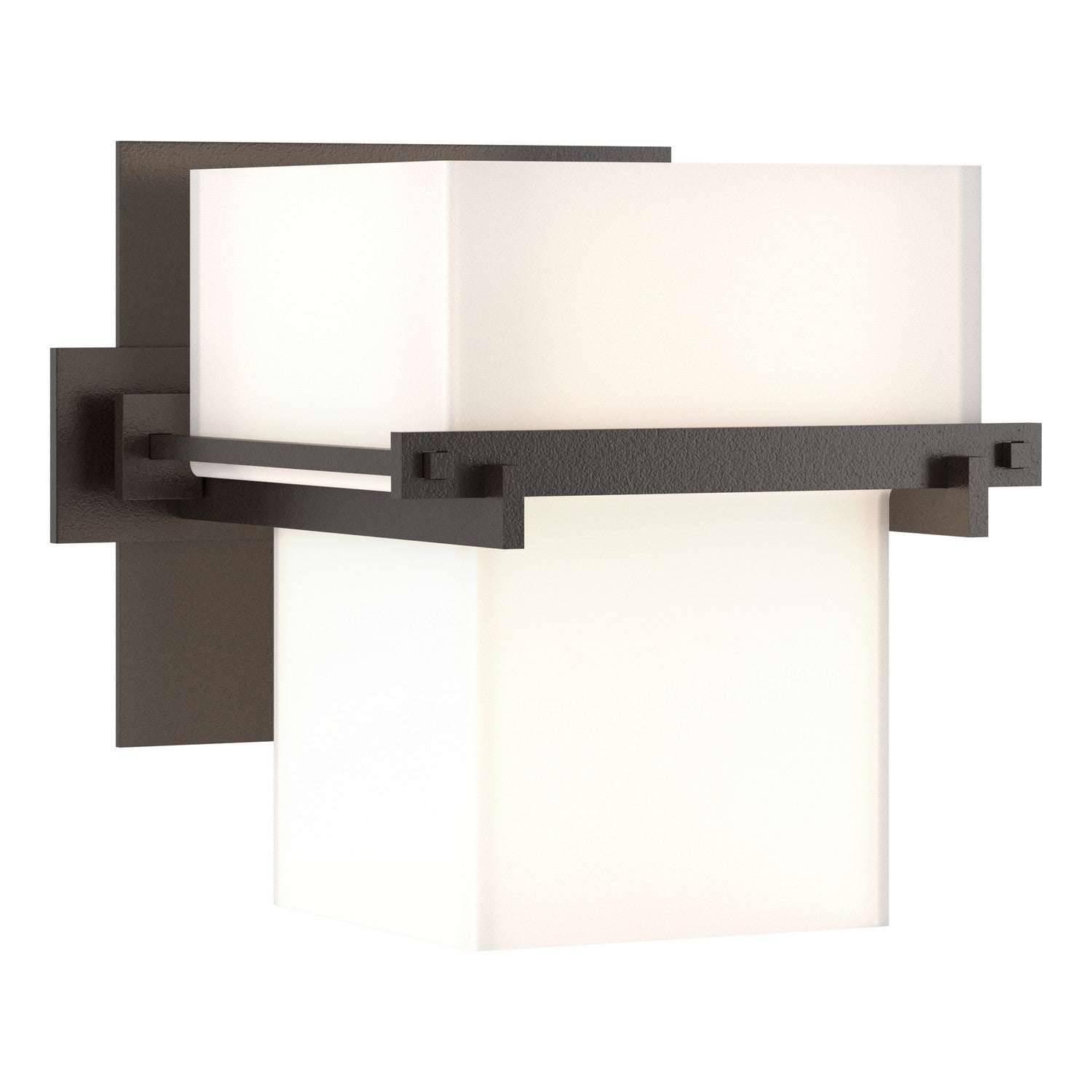 Hubbardton Forge - 207831-SKT-14-GG0106 - One Light Wall Sconce - Kakomi - Oil Rubbed Bronze