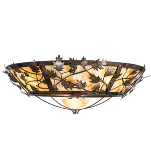 Meyda Tiffany - 267536 - 11 Light Chandel-Air - Oak Branch - Antique Copper