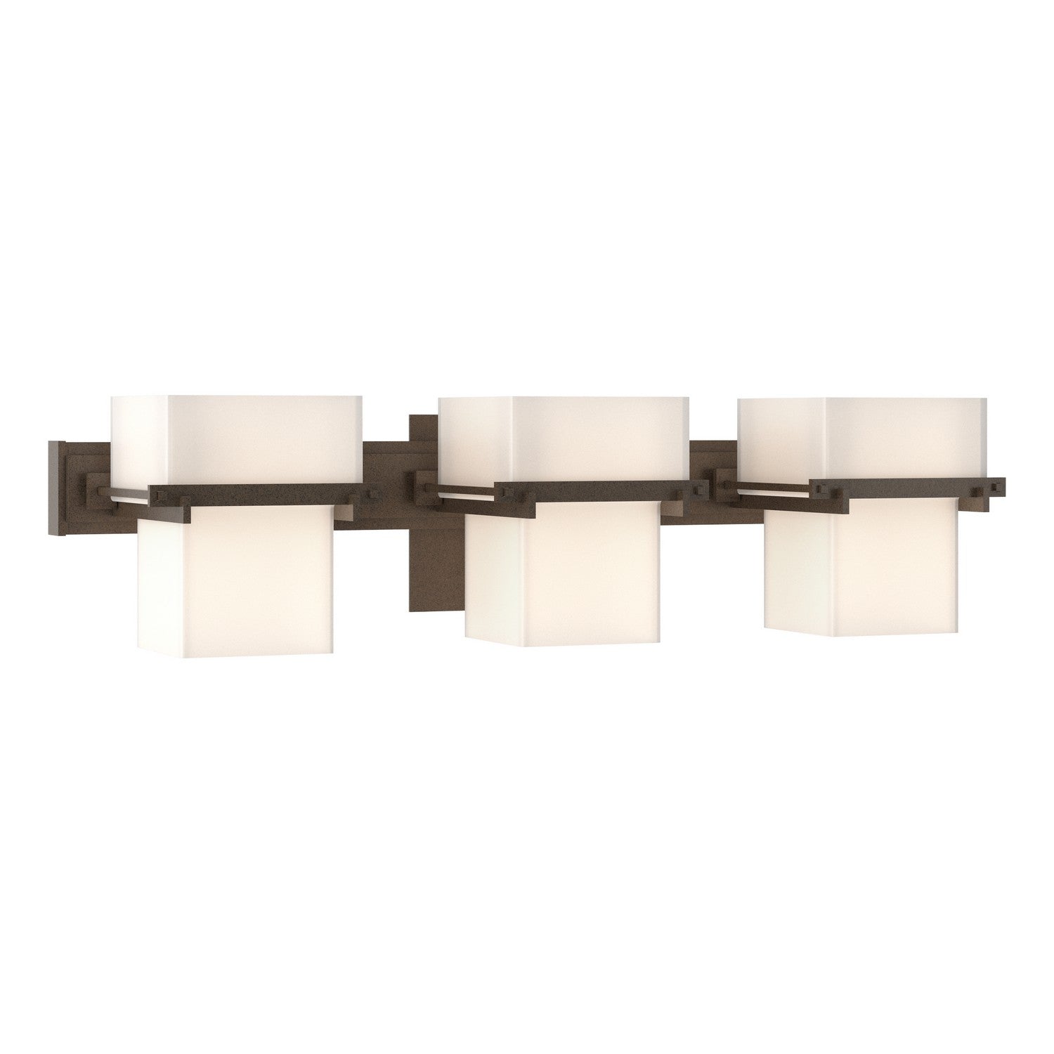 Hubbardton Forge - 207833-SKT-05-GG0106 - Three Light Wall Sconce - Kakomi - Bronze