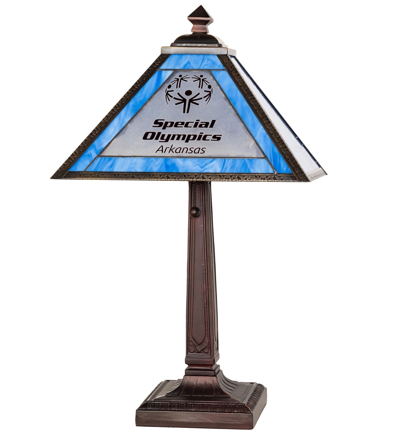 Meyda Tiffany - 268466 - One Light Table Lamp - Personalized - Mahogany Bronze