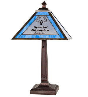 Meyda Tiffany - 268466 - One Light Table Lamp - Personalized - Mahogany Bronze