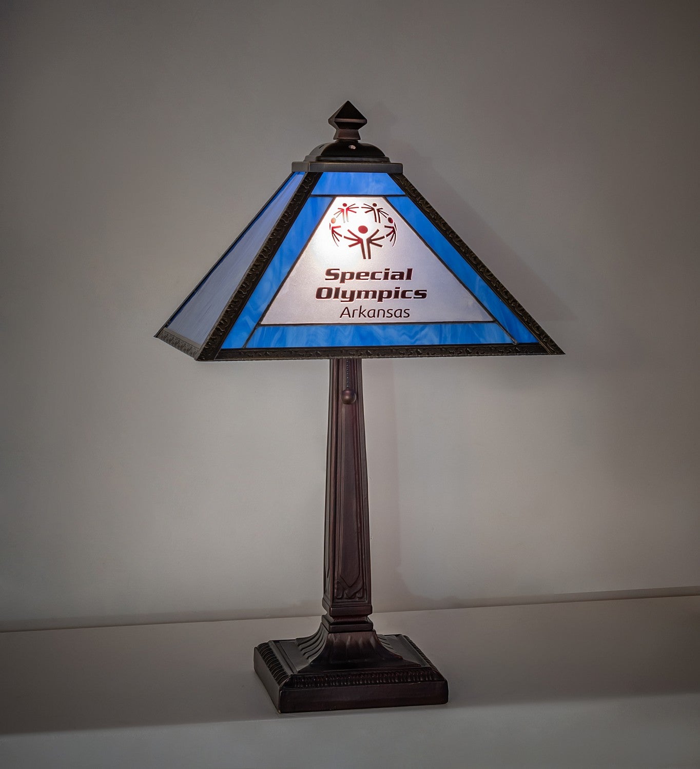 Meyda Tiffany - 268466 - One Light Table Lamp - Personalized - Mahogany Bronze