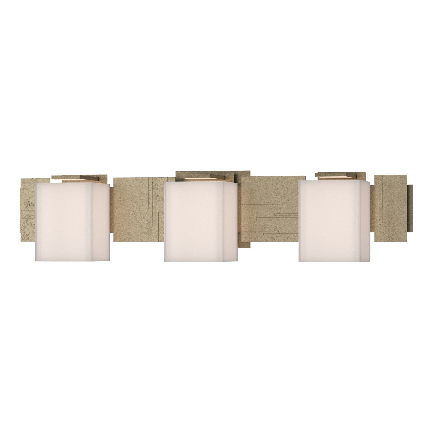 Hubbardton Forge - 207843-SKT-84-GG0108 - Impressions 3 Light Sconce - Impressions - Soft Gold