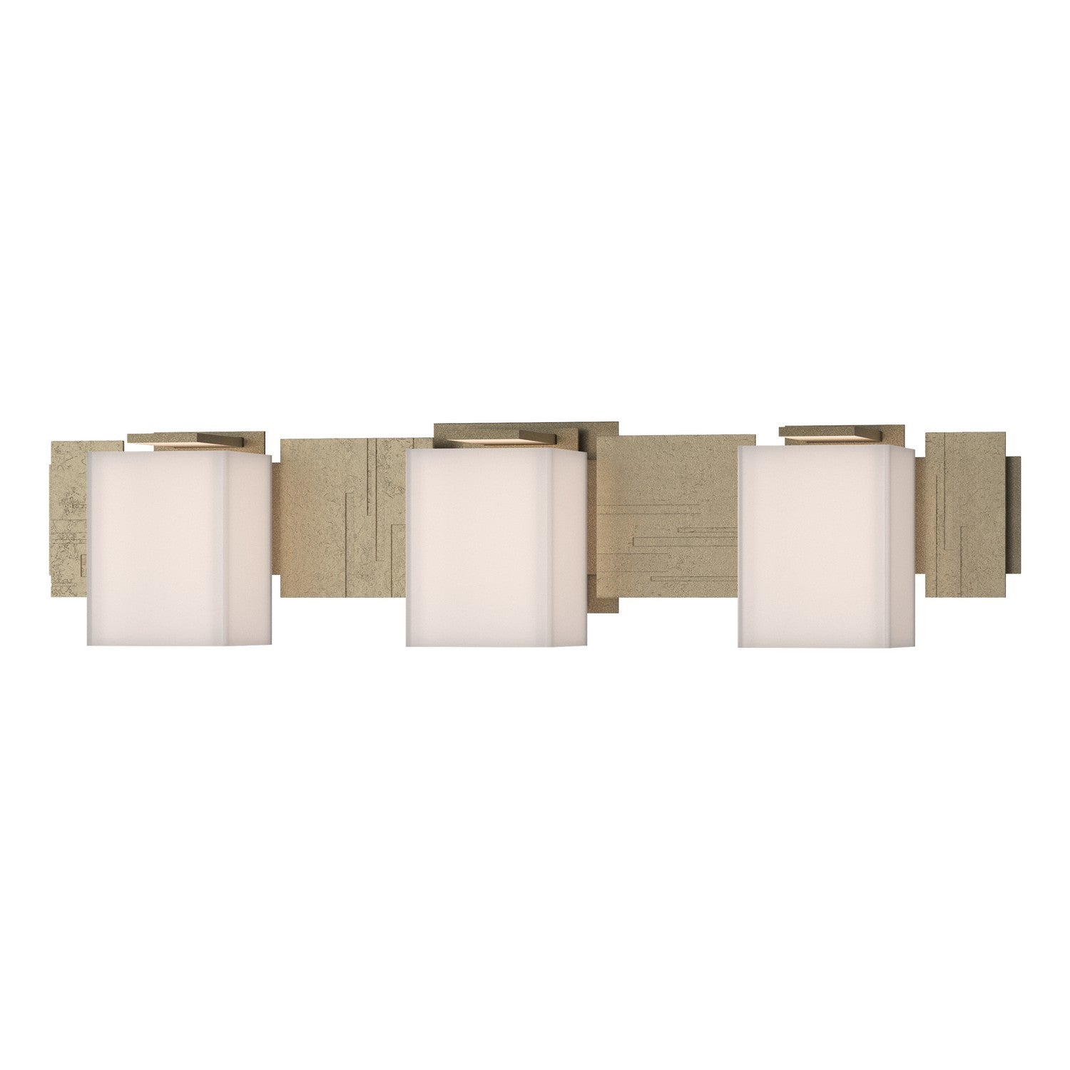 Hubbardton Forge - 207843-SKT-84-GG0108 - Three Light Wall Sconce - Impressions - Soft Gold