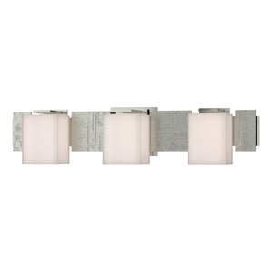 Hubbardton Forge - 207843-SKT-85-GG0108 - Three Light Wall Sconce - Impressions - Sterling