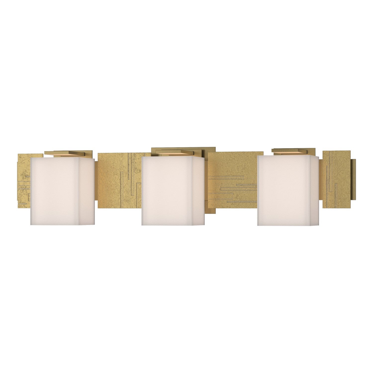 Hubbardton Forge - 207843-SKT-86-GG0108 - Three Light Wall Sconce - Impressions - Modern Brass