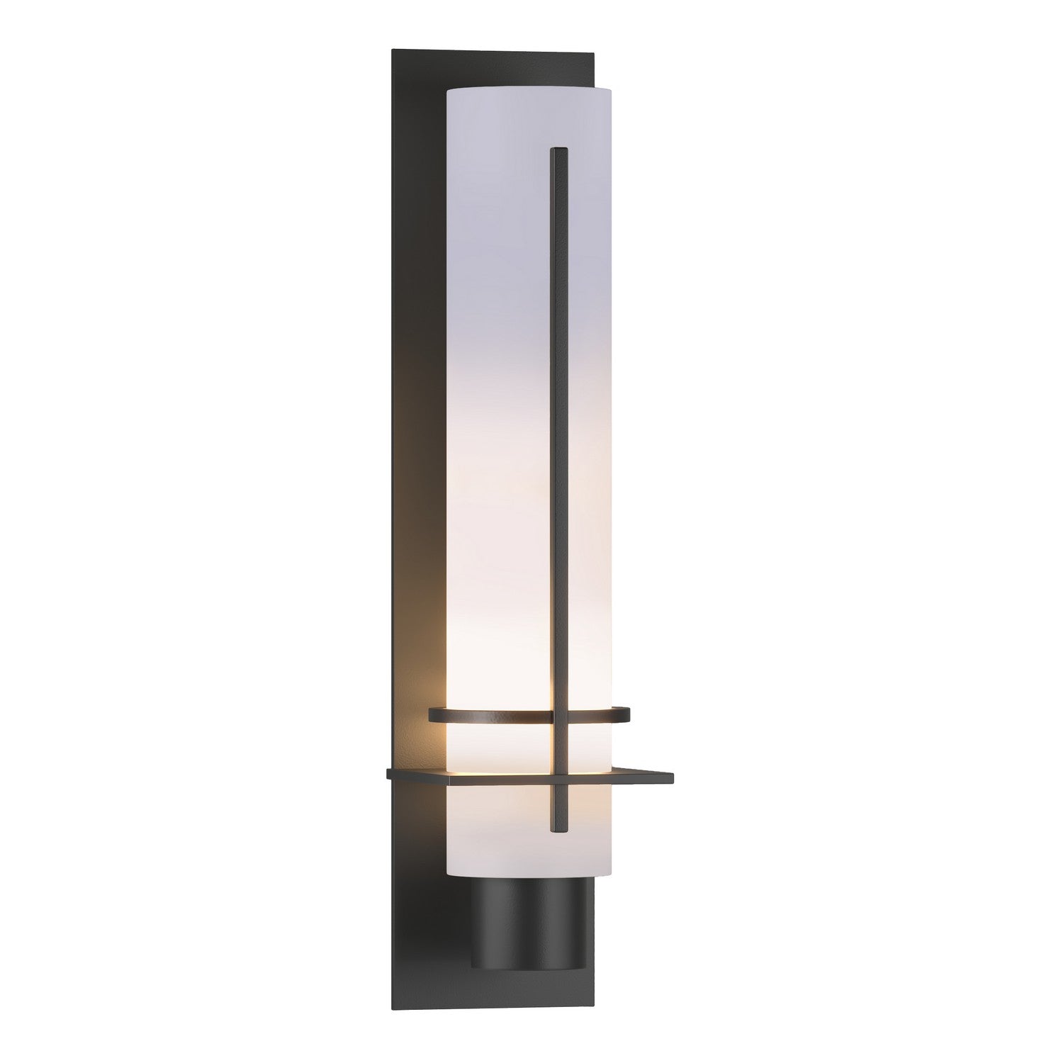 Hubbardton Forge - 207858-SKT-10-GG0173 - One Light Wall Sconce - After Hours - Black