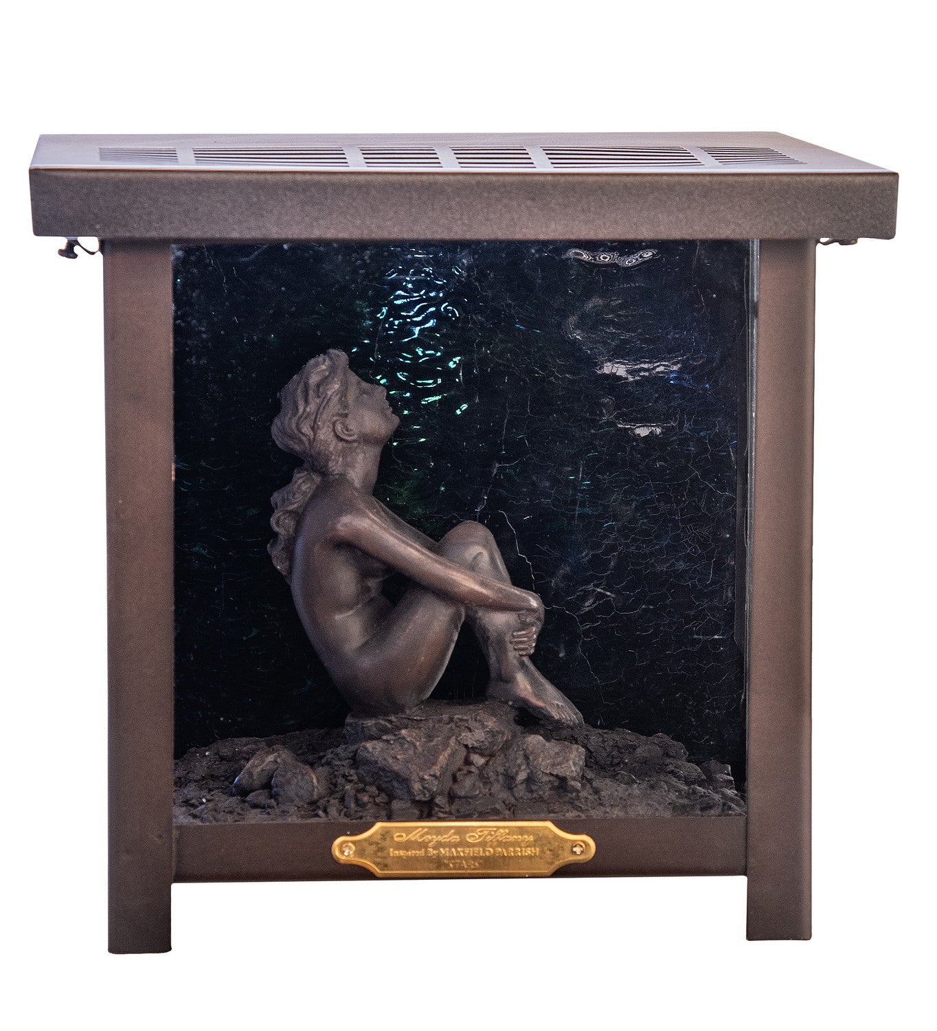 Meyda Tiffany - 269161 - One Light Table Lamp - Maxfield Parrish - Mahogany Bronze