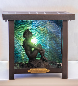 Meyda Tiffany - 269161 - One Light Table Lamp - Maxfield Parrish - Mahogany Bronze