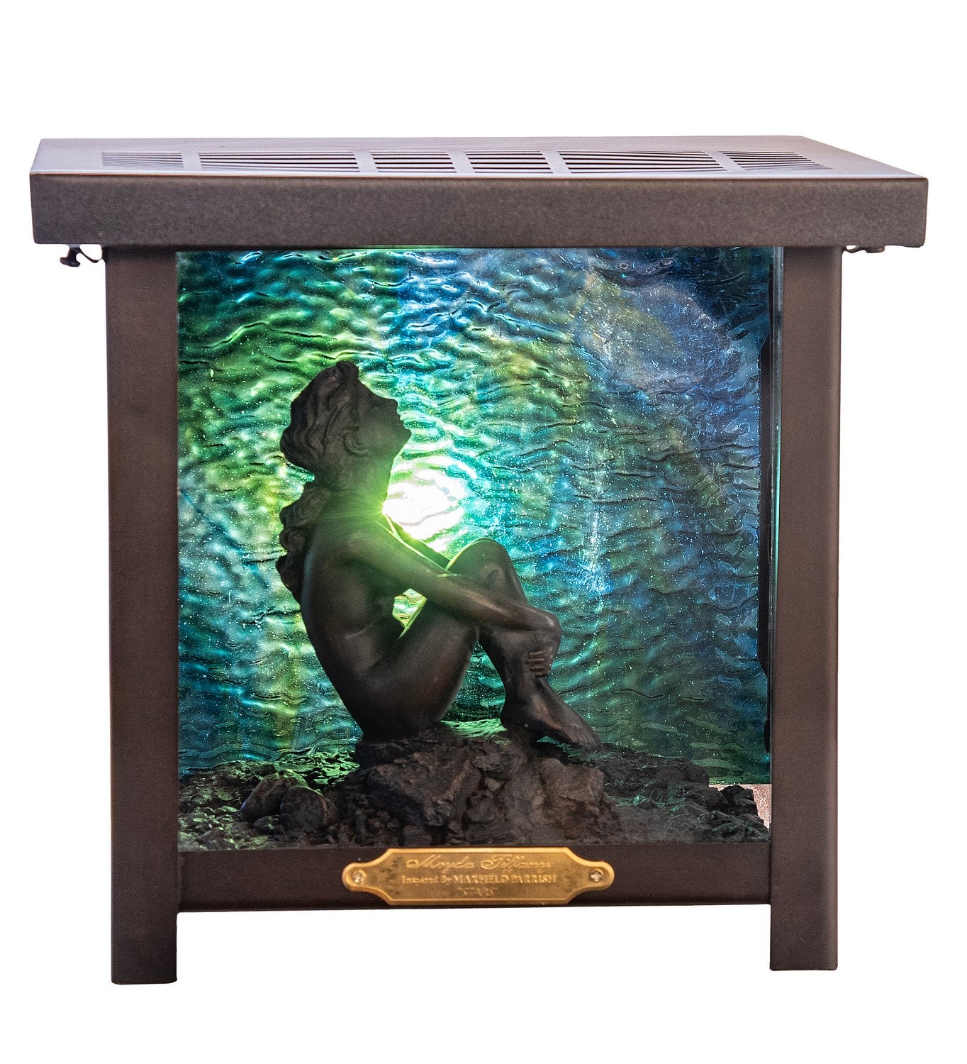 Meyda Tiffany - 269161 - One Light Table Lamp - Maxfield Parrish - Mahogany Bronze