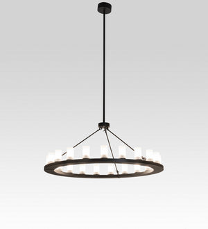 Meyda Tiffany - 269409 - 21 Light Chandelier - Loxley - Solar Black