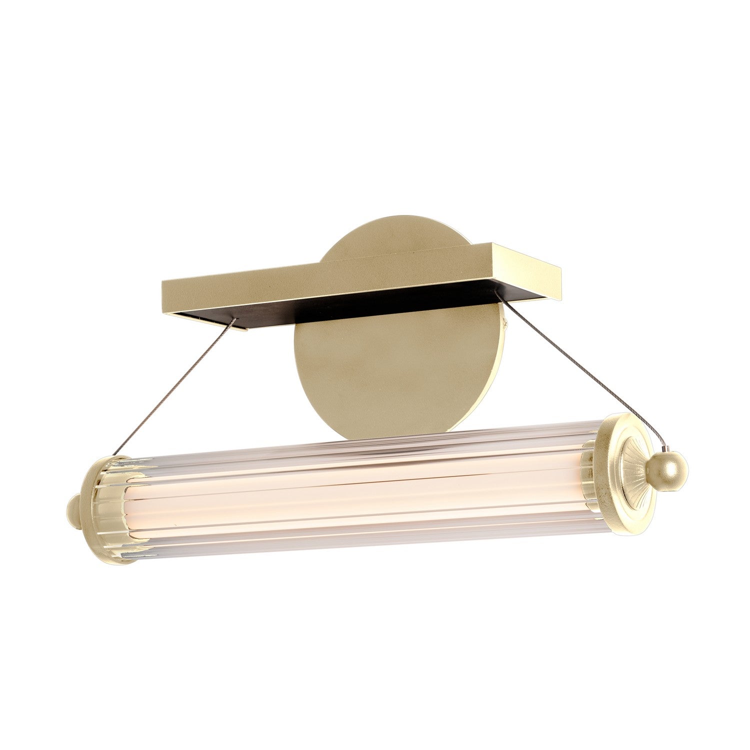 Hubbardton Forge - 209105-LED-86-WB-ZM0691 - LED Wall Sconce - Libra - Modern Brass