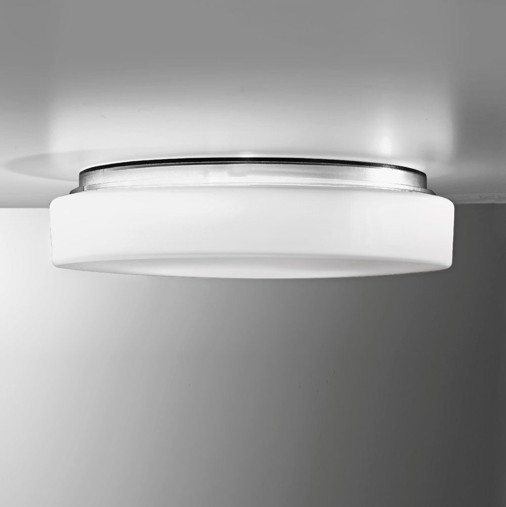 Zafferano - ZA-LD870113N3 - LED Wall / Ceiling Light - Drum - White