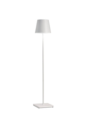 Zafferano - LD0360B3 - LED Floor Lamp - Poldina Pro - White