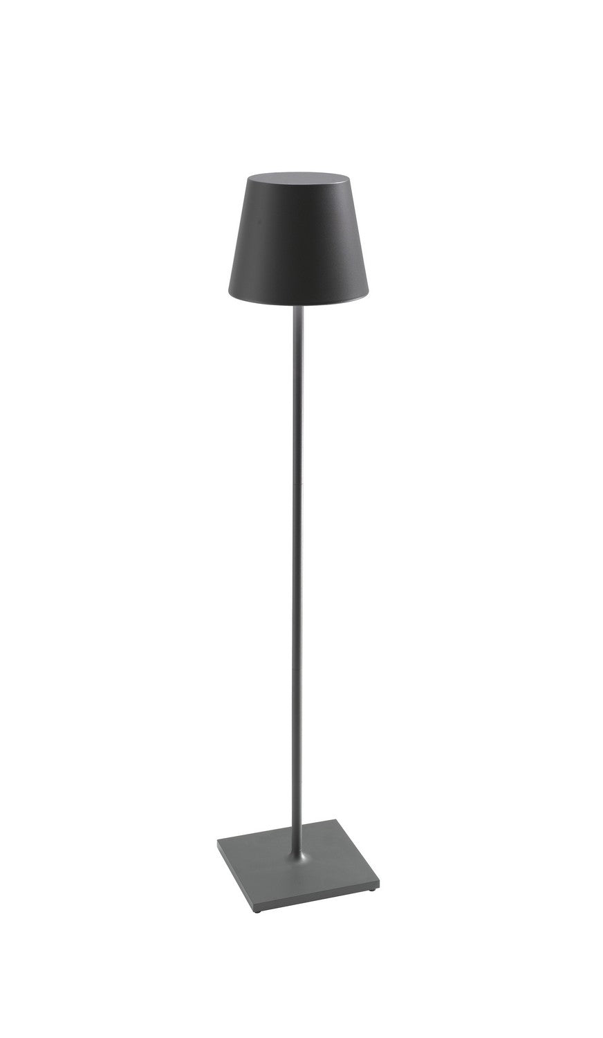 Zafferano - LD0360N3 - LED Floor Lamp - Poldina Pro - Dark grey