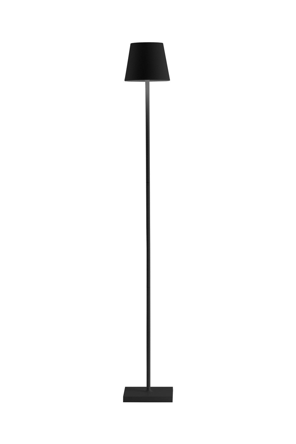 Zafferano - LD0390D4 - LED Floor Lamp - Poldina - Black