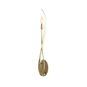 Hubbardton Forge - 209120-SKT-86 - One Light Wall Sconce - Willow - Modern Brass