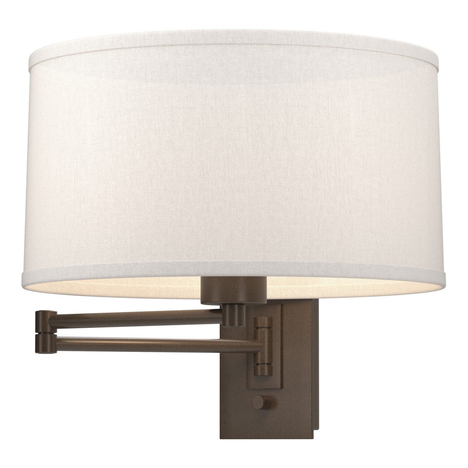 Hubbardton Forge - 209250-SKT-05-SE1295 - Simple Swing Arm Sconce - Simple Lines - Bronze