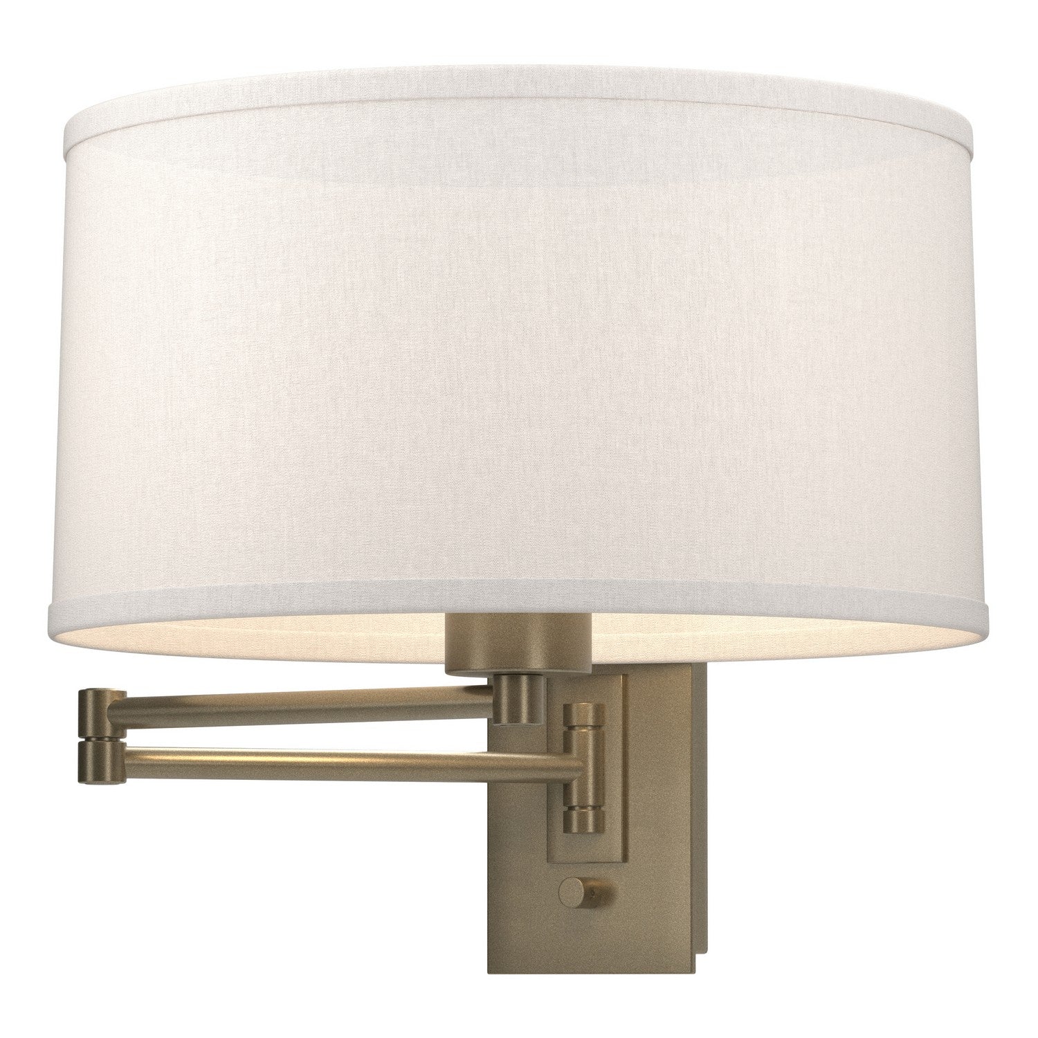 Hubbardton Forge - 209250-SKT-84-SE1295 - Simple Swing Arm Sconce - Simple Lines - Soft Gold