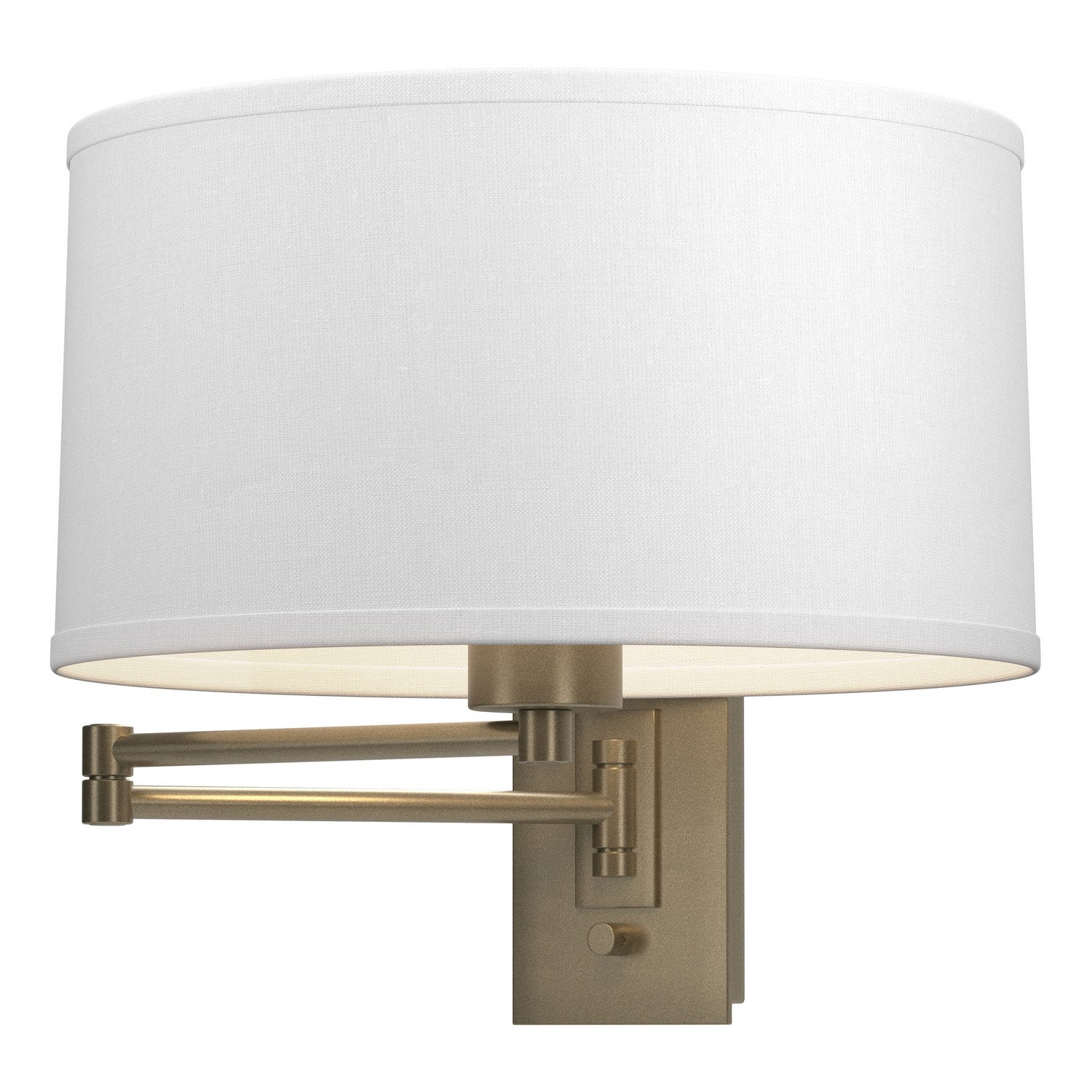 Hubbardton Forge - 209250-SKT-84-SF1295 - Simple Swing Arm Sconce - Simple Lines - Soft Gold