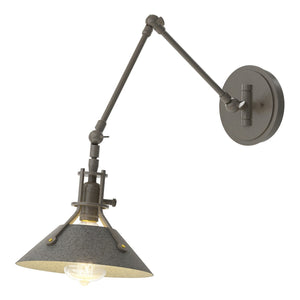 Hubbardton Forge - 209320-SKT-07-20 - One Light Wall Sconce - Henry - Dark Smoke