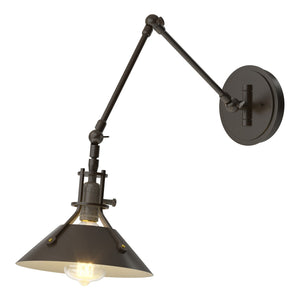 Hubbardton Forge - 209320-SKT-14-14 - One Light Wall Sconce - Henry - Oil Rubbed Bronze