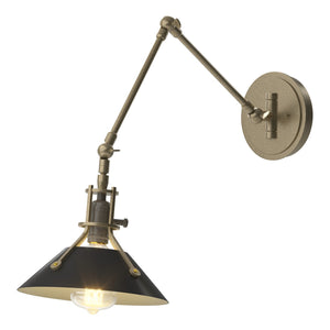 Hubbardton Forge - 209320-SKT-84-10 - One Light Wall Sconce - Henry - Soft Gold
