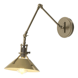 Hubbardton Forge - 209320-SKT-84-86 - One Light Wall Sconce - Henry - Soft Gold
