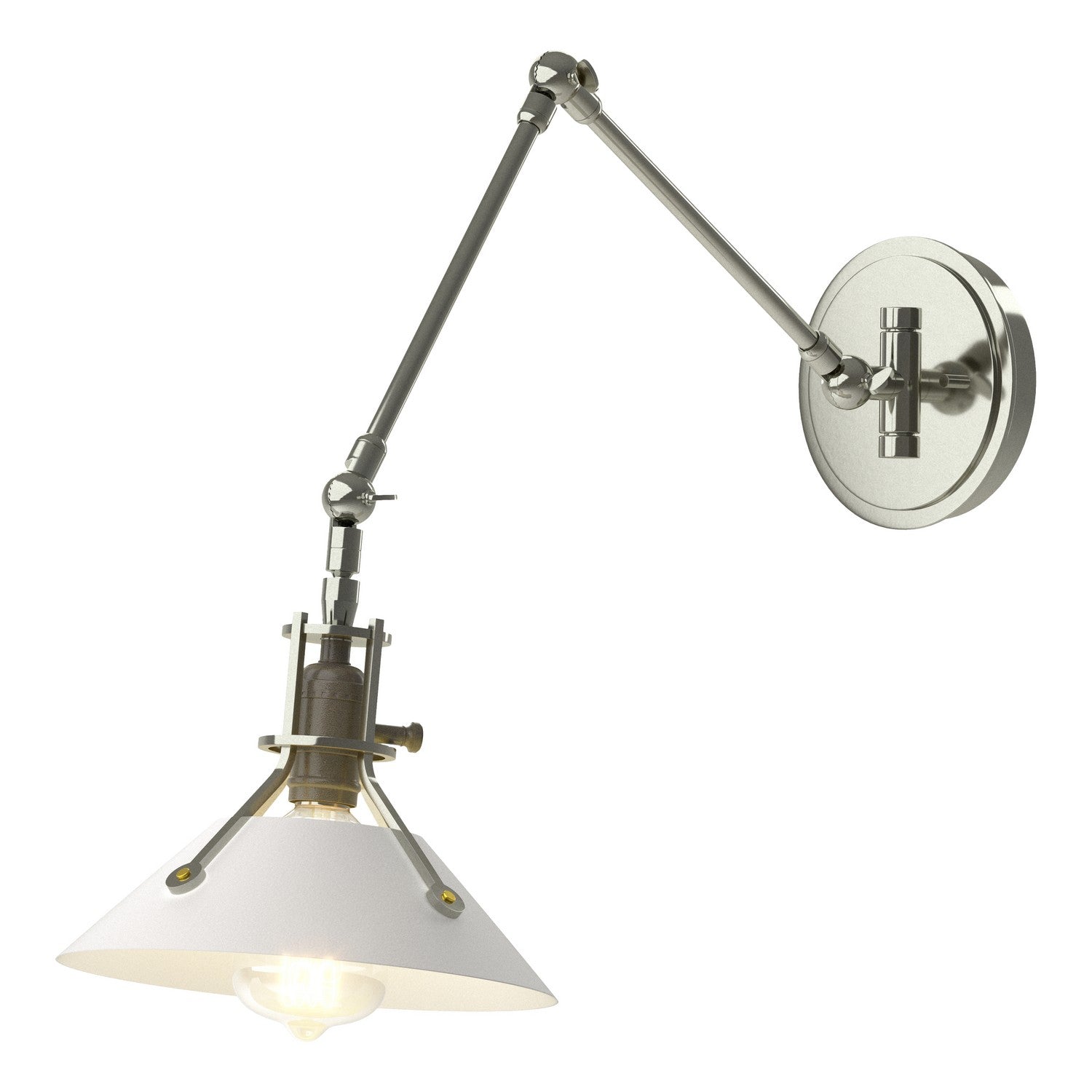 Hubbardton Forge - 209320-SKT-85-02 - Henry Sconce - Henry - Sterling