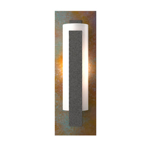 Hubbardton Forge - 217186-SKT-20-CP-GG0065 - One Light Wall Sconce - Vertical Bar - Natural Iron