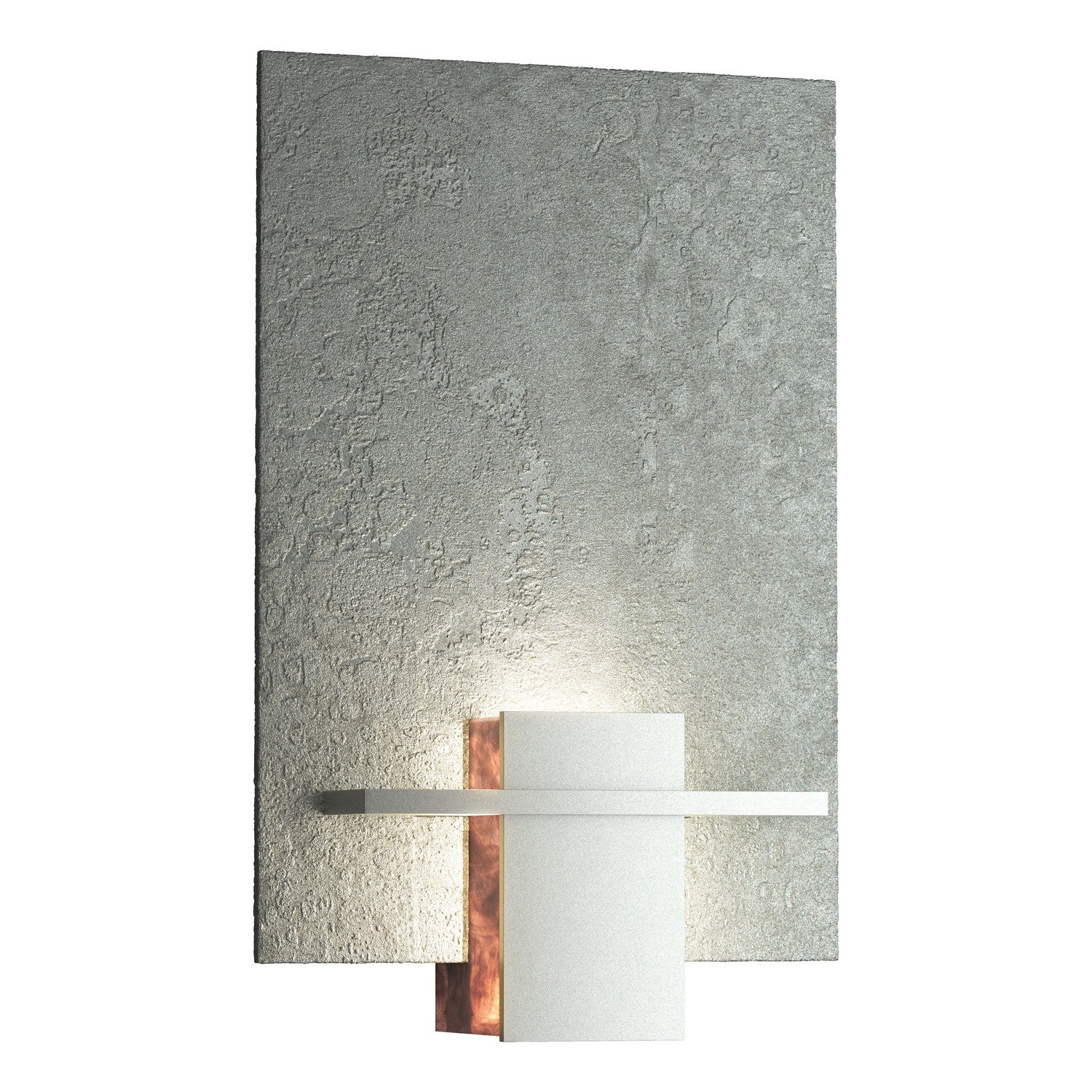 Hubbardton Forge - 217510-SKT-82-ZB0292 - Aperture Sconce - Aperture - Vintage Platinum
