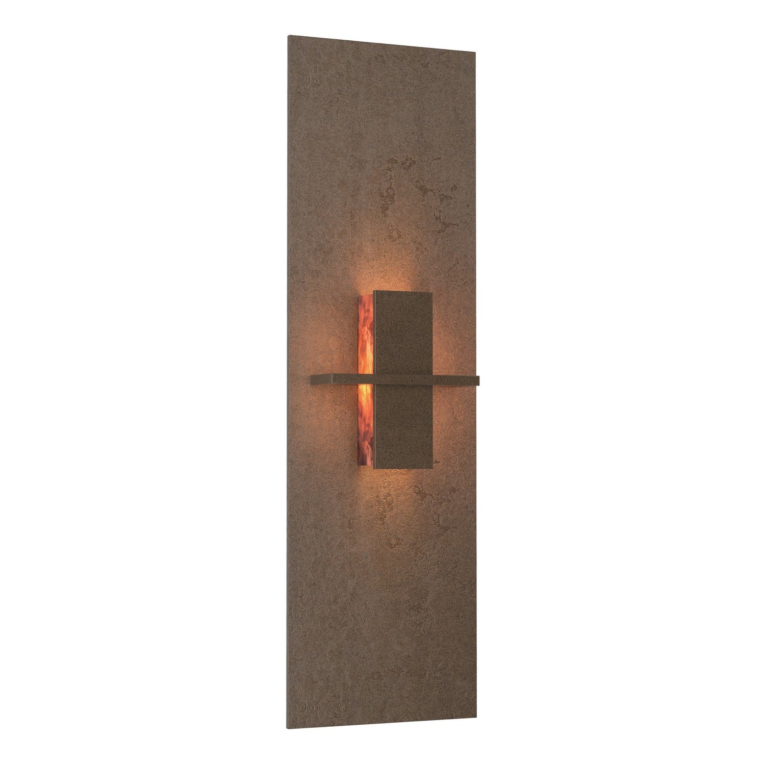 Hubbardton Forge - 217520-SKT-05-ZB0273 - Aperture Vertical Sconce - Aperture - Bronze