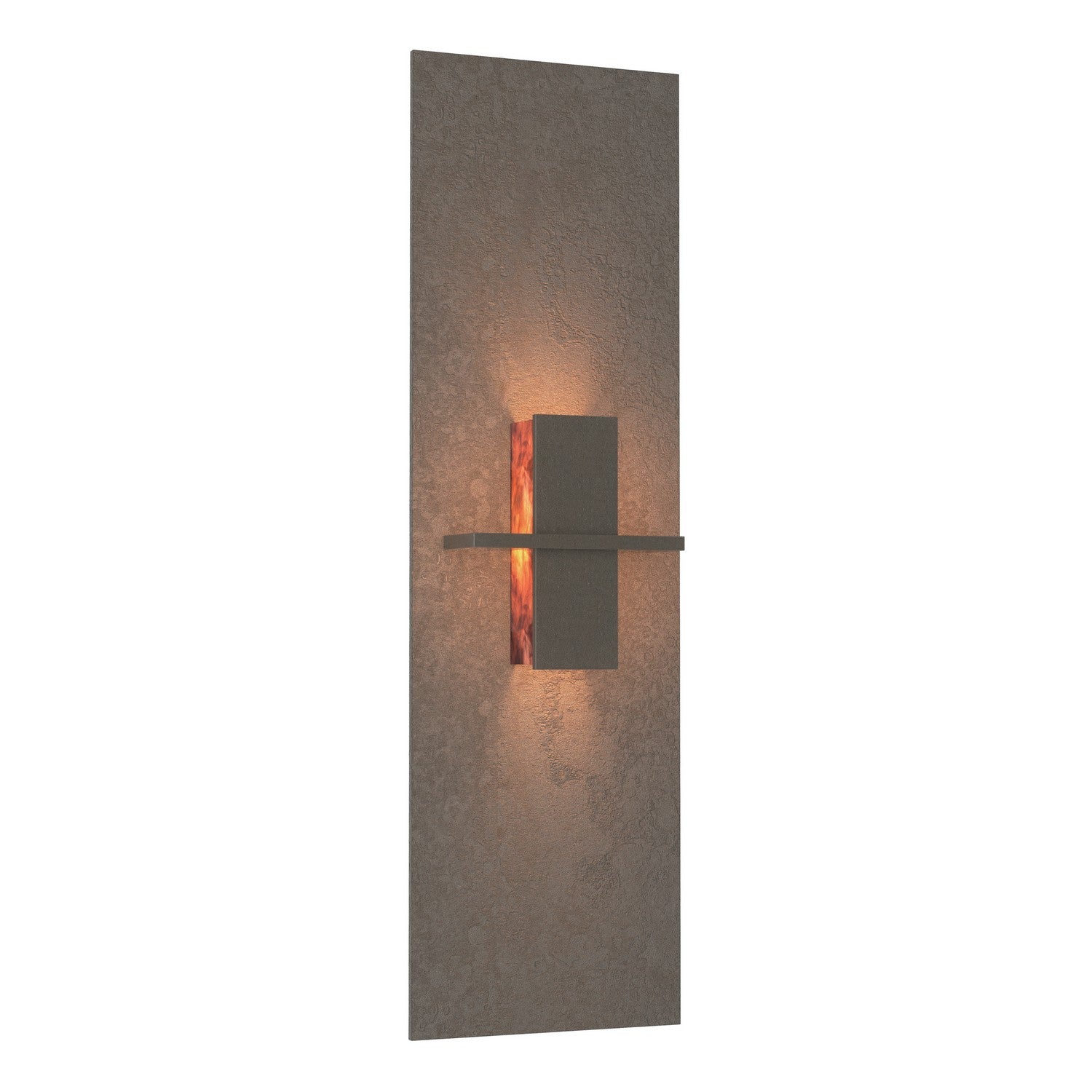 Hubbardton Forge - 217520-SKT-07-ZB0273 - Aperture Vertical Sconce - Aperture - Dark Smoke