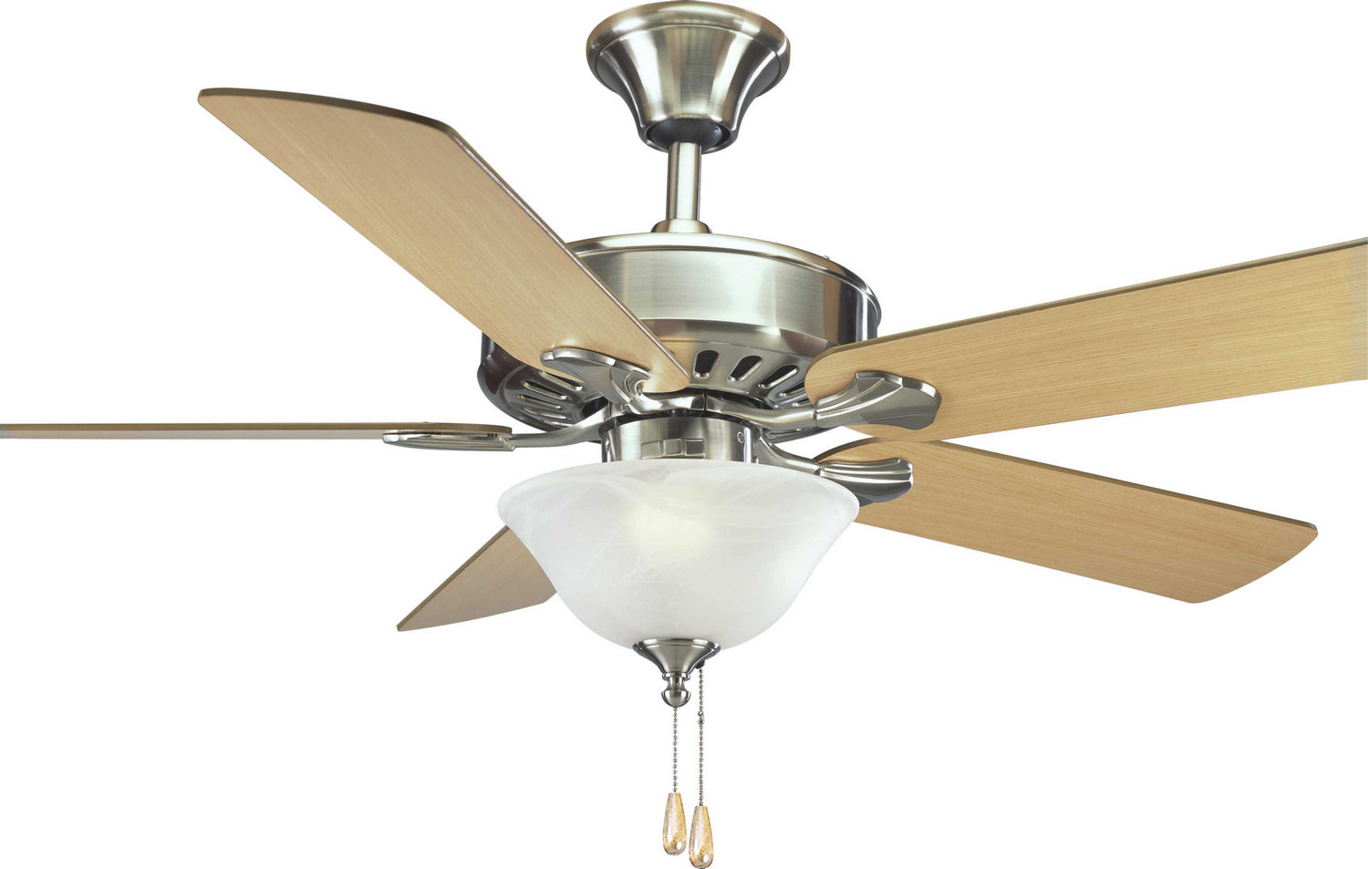 Progress Lighting - P2503-09 - 52"Ceiling Fan - Airpro Performance - Brushed Nickel