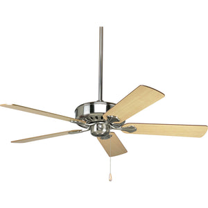 Progress Lighting - P2503-09 - 52"Ceiling Fan - Airpro Performance - Brushed Nickel