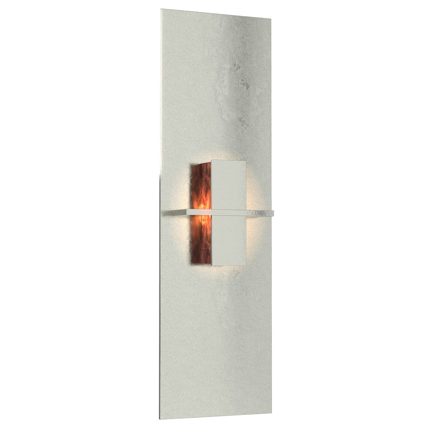 Hubbardton Forge - 217520-SKT-85-ZB0273 - Aperture Vertical Sconce - Aperture - Sterling