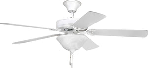 Progress Lighting - P2501-30W - 52"Ceiling Fan - Airpro Builder - White