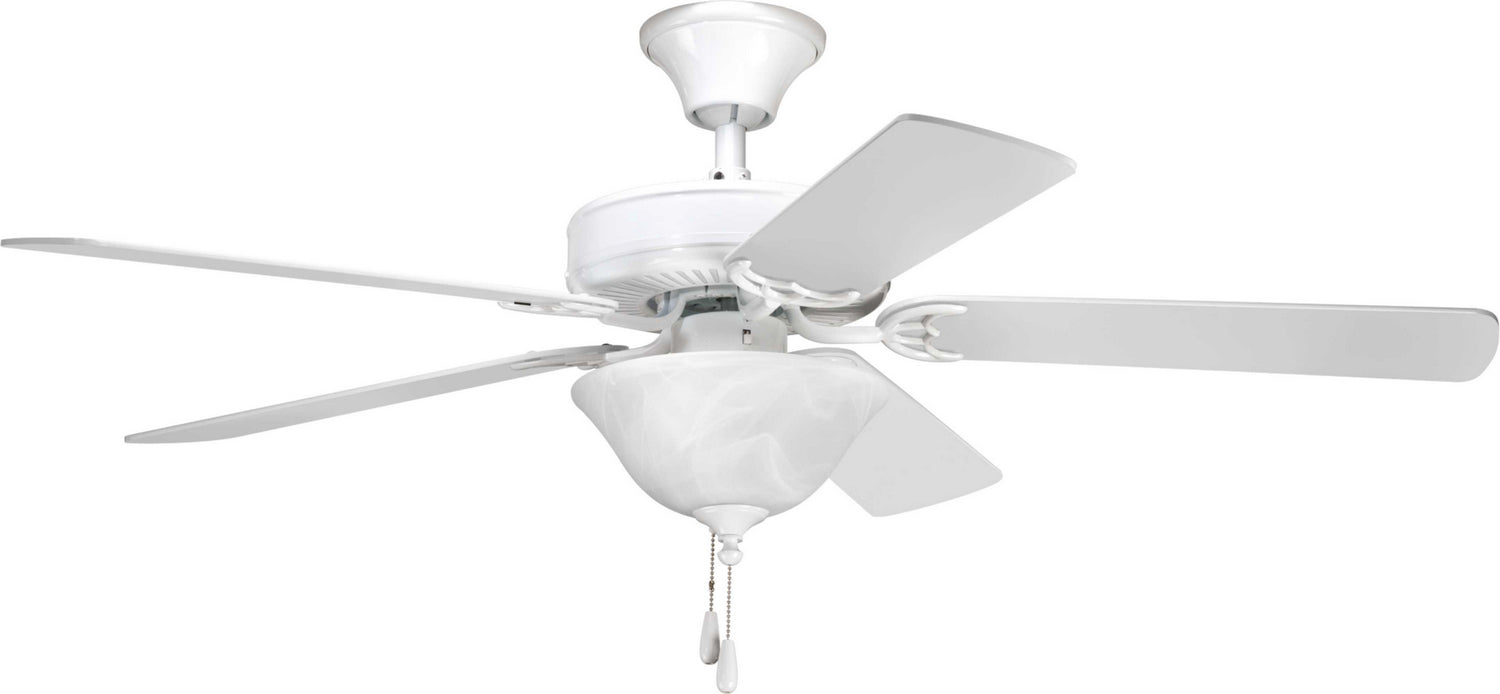 Progress Lighting - P2501-30W - 52"Ceiling Fan - Airpro Builder - White
