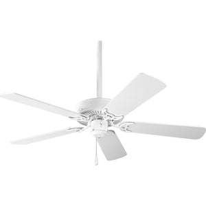 Progress Lighting - P2500-30 - 42"Ceiling Fan - Airpro Builder - White