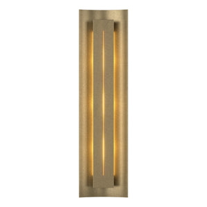 Hubbardton Forge - 217635-SKT-84-CC0205 - Three Light Wall Sconce - Gallery - Soft Gold