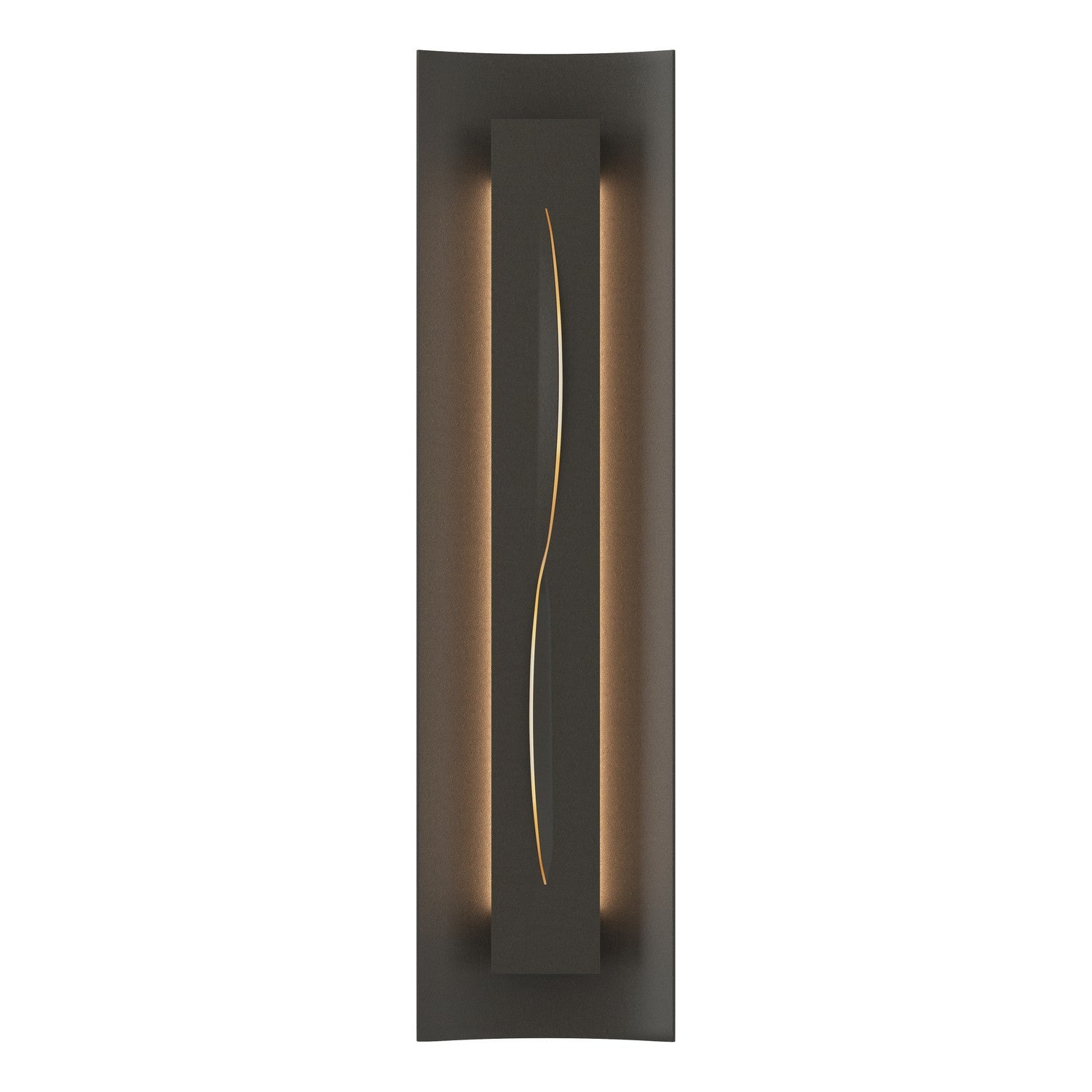 Hubbardton Forge - 217640-SKT-07-CC0206 - Gallery Sconce - Gallery - Dark Smoke