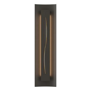 Hubbardton Forge - 217640-SKT-07-CC0206 - Three Light Wall Sconce - Gallery - Dark Smoke