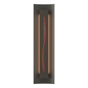 Hubbardton Forge - 217640-SKT-07-RR0206 - Three Light Wall Sconce - Gallery - Dark Smoke