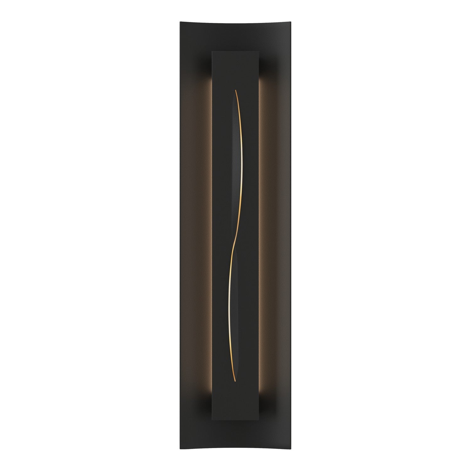 Hubbardton Forge - 217640-SKT-10-CC0206 - Gallery Sconce - Gallery - Black