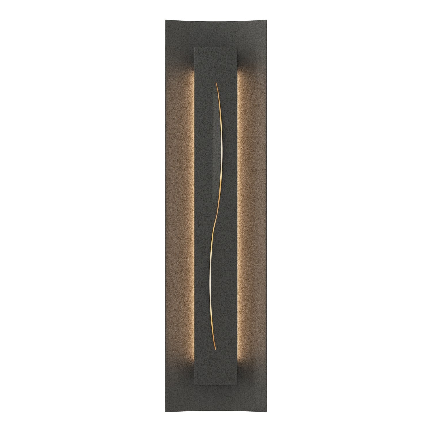 Hubbardton Forge - 217640-SKT-20-CC0206 - Gallery Sconce - Gallery - Natural Iron