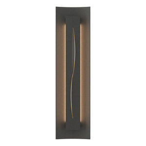 Hubbardton Forge - 217640-SKT-20-CC0206 - Three Light Wall Sconce - Gallery - Natural Iron
