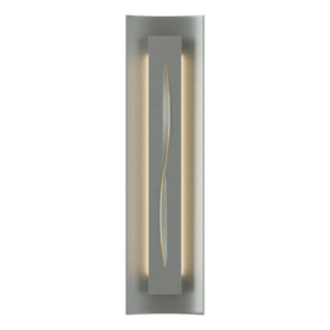 Hubbardton Forge - 217640-SKT-82-CC0206 - Three Light Wall Sconce - Gallery - Vintage Platinum