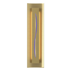 Hubbardton Forge - 217640-SKT-86-EE0206 - Three Light Wall Sconce - Gallery - Modern Brass